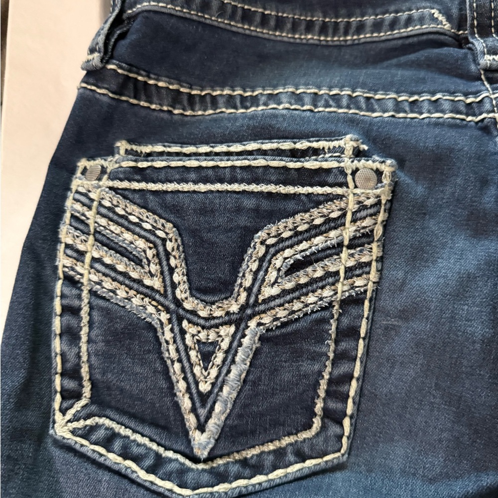 Vigoss Dark Blue Ankle Skinny Jeans - Picture 12 of 14